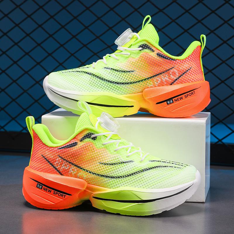 Boys' Summer 2025 Breathable Mesh Sports Running Shoes - Lightweight and Stylish for Students