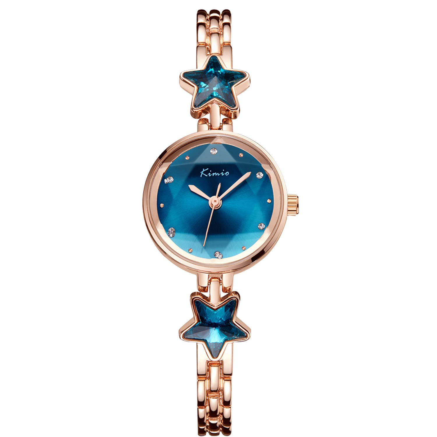 

RORIOS Rhinestone Star Bracelet Stylish Analog Quartz Watch with Stainless Steel Perfect for Casual Outdoor and Dates Women s Watch, Band, Wear,