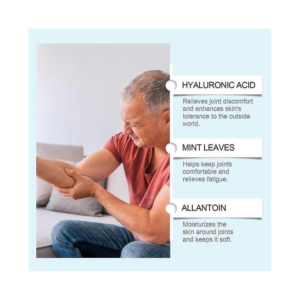 2pcs Hyaluronic Acid Joint Massage Cream, Advanced Joint and Bone Care Gel for Back, Neck, Hands, Knees