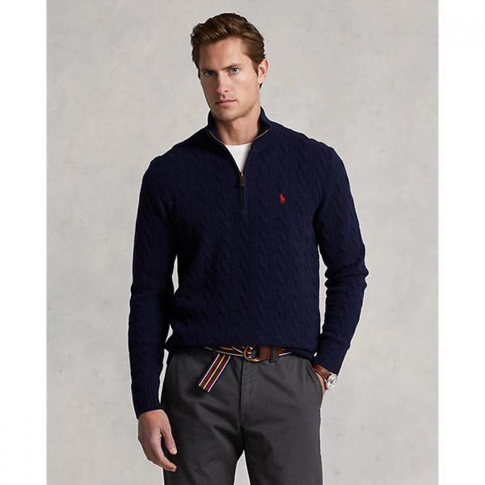 

Polo Ralph Lauren Men S Cable Knit Wool caShmere Sweater mnpoSwe16821715400 XXL