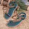 Women's New Flat Sandals for Beach Body Travel