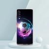 Football Sport Soccer Transparent Phone Case for Samsung Galaxy A12 A50 A52 A70 A40 A10 A20 A30 A02 A03S A04 Cover Silicon Shell