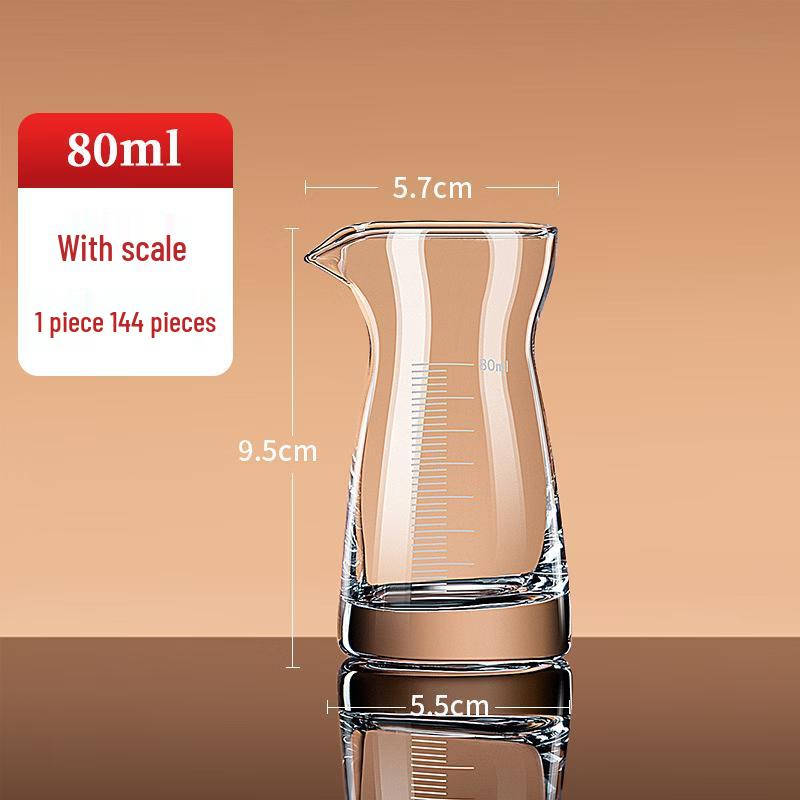 Glass Baijiu Dispenser with Scale