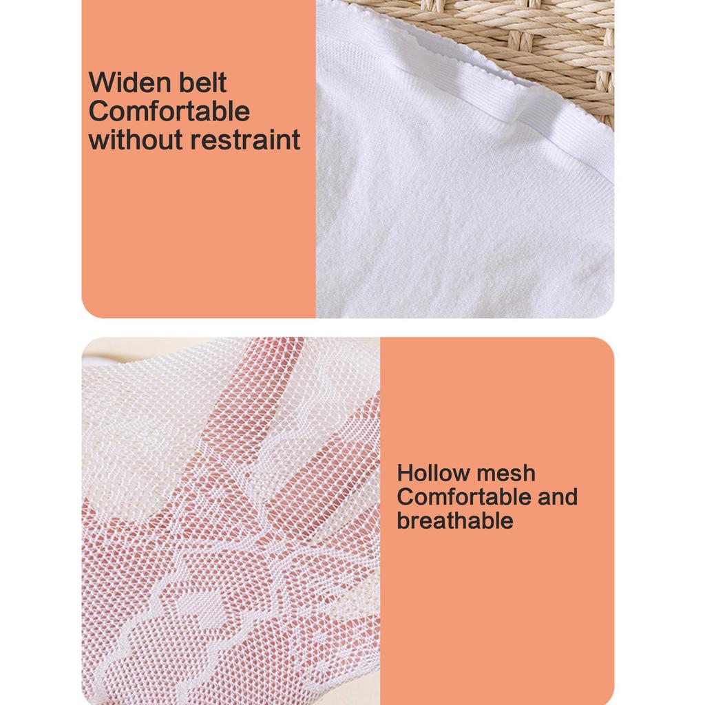 Lolita-inspirierte Strumpfhosen Bequeme Atmungsaktive Netzdesigns mit Schleifenakzenten Hochelastische Netzleggings für Mädchen