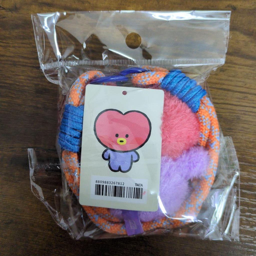 [USED] Official minini BT21 TATABASIC Mascot Key Ring
