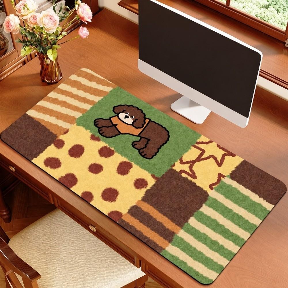 Dustproof Laptop Table Mat Non-Slip Writing Mat Practical Mouse Pad Computer Use