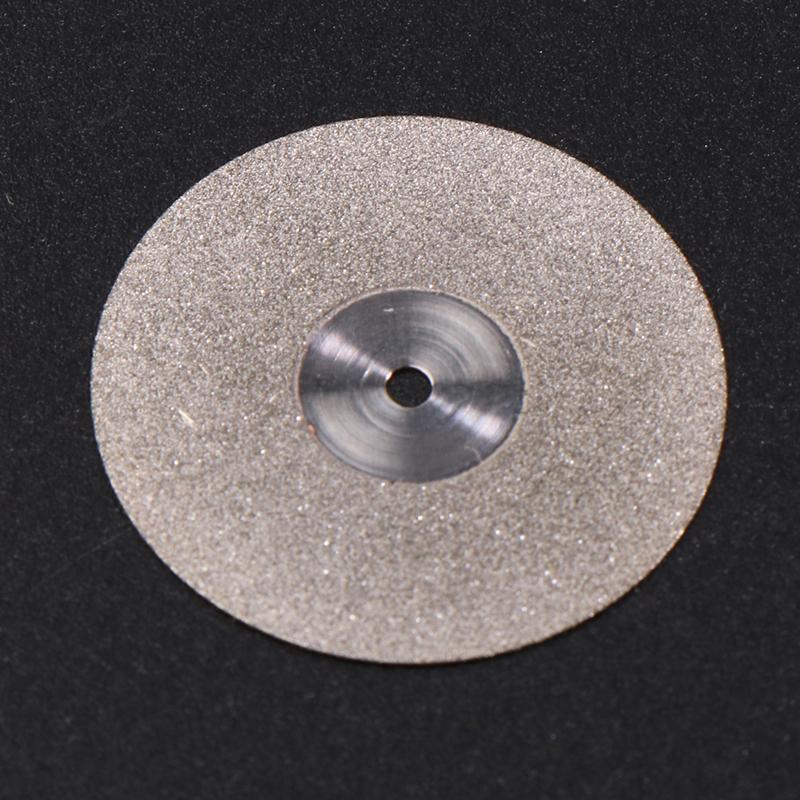 Dental Lab Double Sided Diamond Cutting Disc 22Mm For Separating Polishing Ceramic Crown Plaster Or Jade