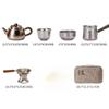 Pure Titanium Tea Set Household New High-end Brewing Teapot Kung Fu Cup Plate Gift Box Holiday Gift