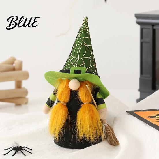 Halloween Holiday Shelf Sitters Faceless Doll Ornaments Gnome Decorations Cute Cloth Handmade Decor Plush for Home Party Atmosphere Table