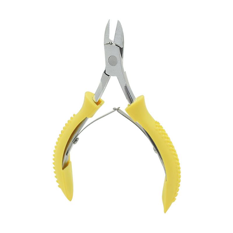 1 Stück Silikon Nagelhautschieber Nagelhautzange Manikürist Spezial zum Entfernen von Nagelhaut Multifunktionales Maniküre-Werkzeug