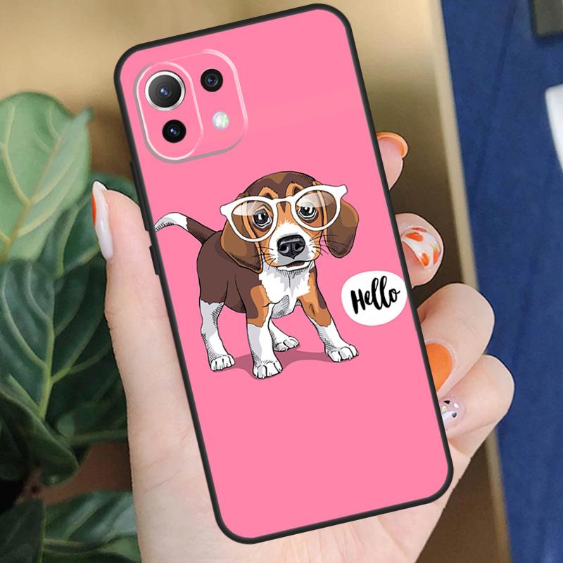Beagle Dog Animal Case For Xiaomi 17 Pro Max 14 15 Ultra 13T 14T 15T Pro POCO F8 F7 F5 F6 X5 X6 X7 Pro Coque