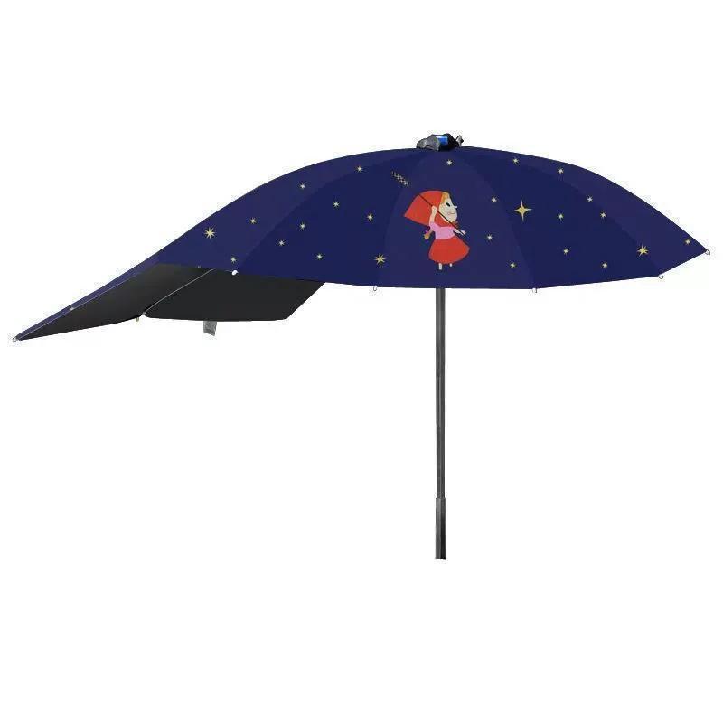 Detachable Pedal Umbrella: Electric Car & Motorcycle Sunshade Canopy