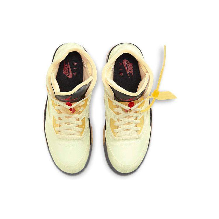 Air Jordan 5 X Off White Sp 'Sail' DH8565-100