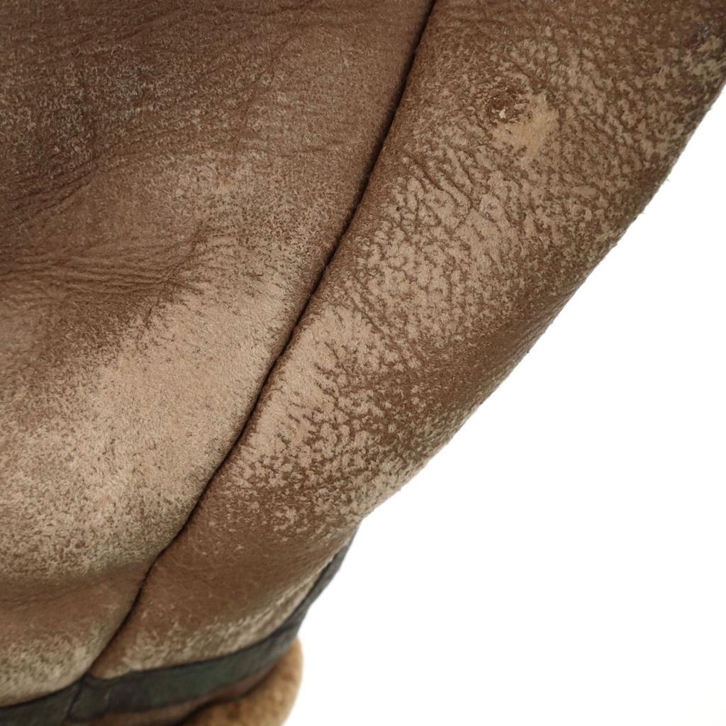 Freedom Sheepskin B-3 Mouton Jacket 38 Brown Men's Used