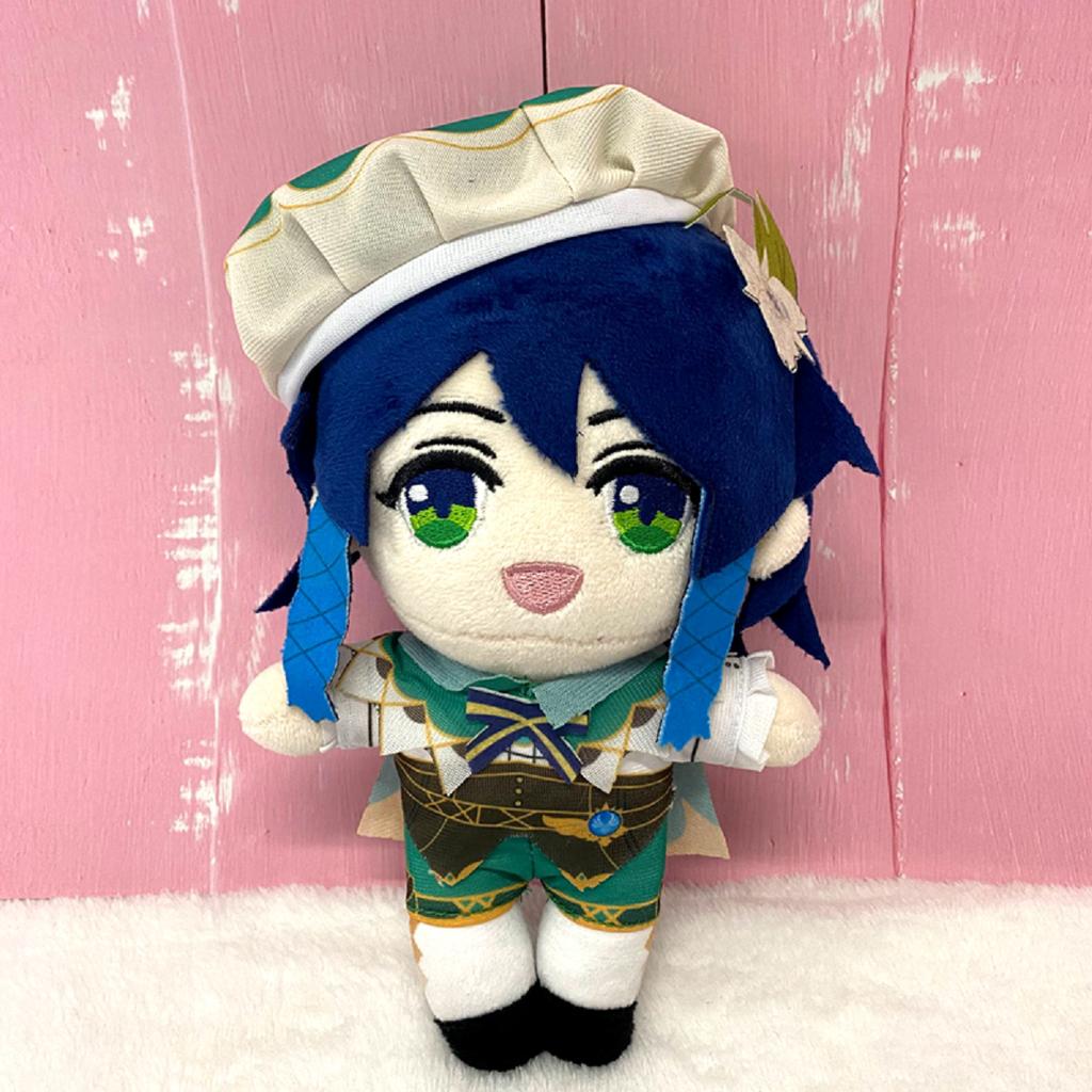 Genshin Impact Plush Dolls Wriothesley Furina Lyney Kaveh Neuvillette Kinich Citlali Kazuha Albedo Tighnari Anime Stuffed Toys
