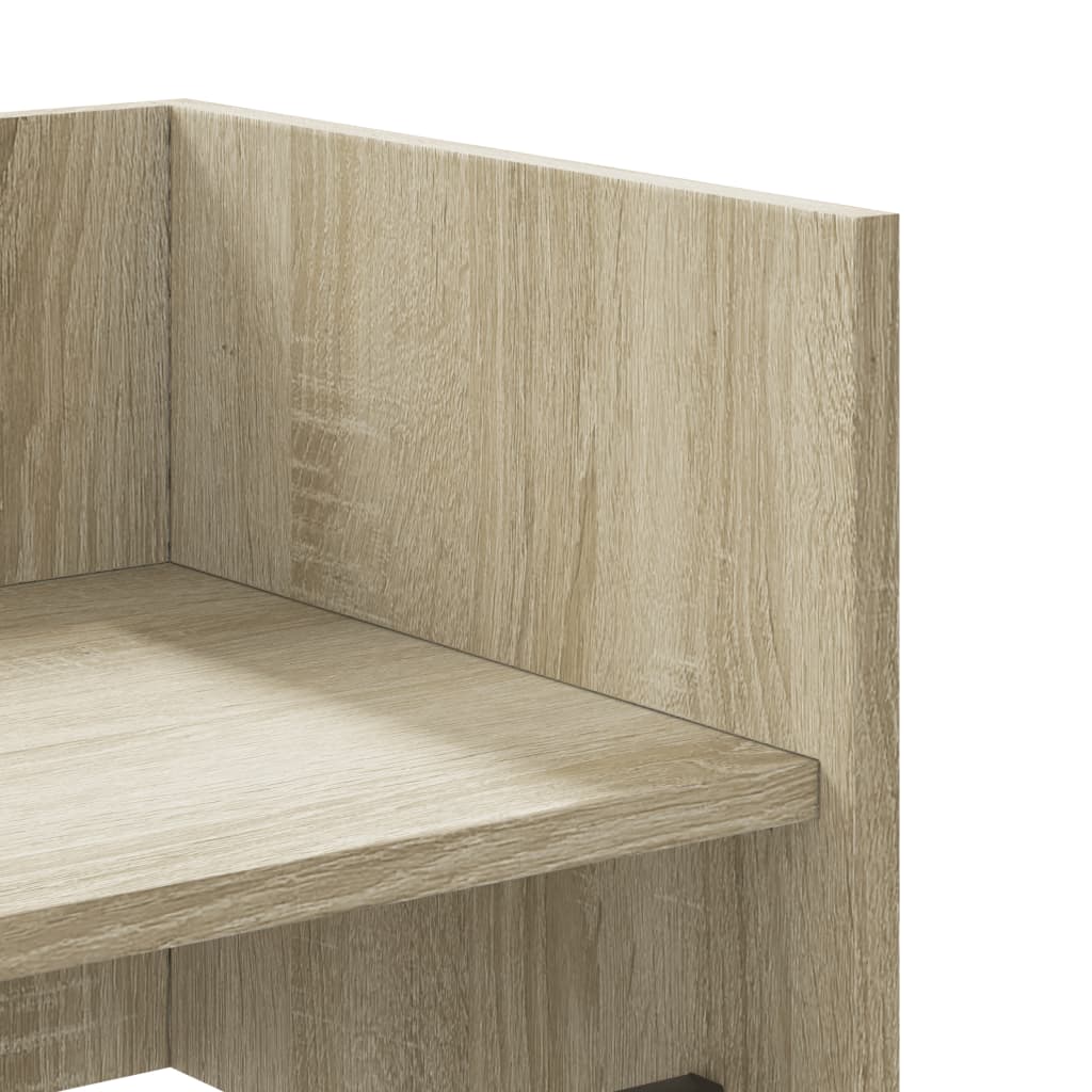 Wall Shelf Sonoma Oak 70.5 x 35 x 30.5 cm Particleboard