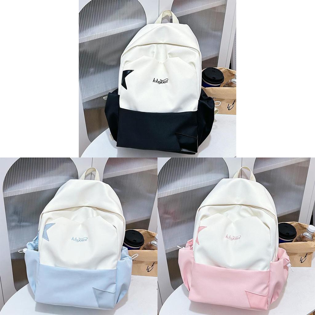 Youthful Harajuku Style Backpack With Nylon For School Girls