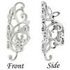 Shinjuku Gin No Kura Vine and Butterfly Openwork Silver 925 Ear Cuff Ear Cuff Ear Clip Arabesque (Single Ear) Women's