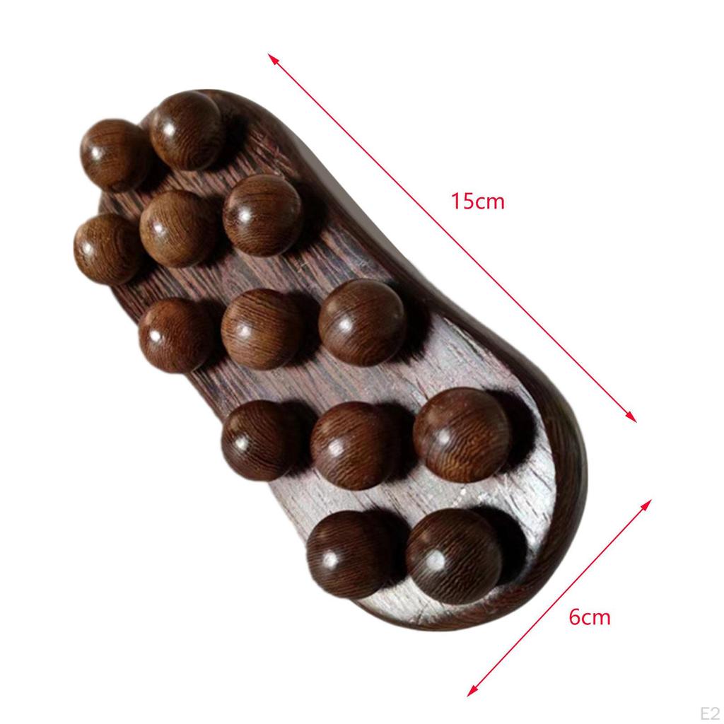 Wooden Massage Body Brush,Body Massager,Brush Tool, Tool Massager,Gua Sha Sculpting for