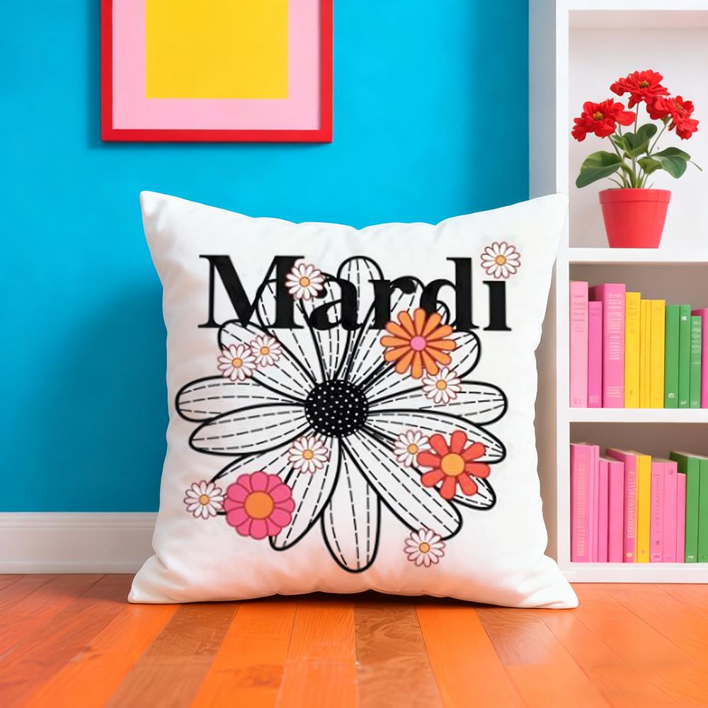 Luxury M-Mardis M-Mercreds Cushion Cover Plush Fabric Soft Double-Sided Printed Sofa Warm Winter Home Gift Pillow Case