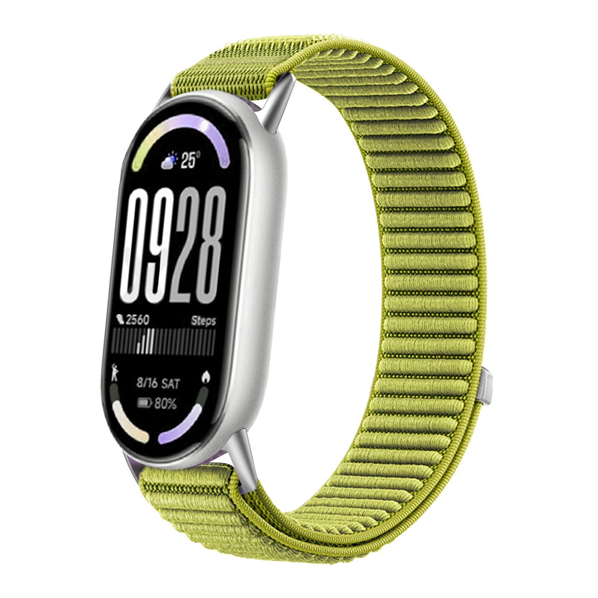 

Nylon Sport Loop for mi band 10 9 8 nfc miband bracelet wrist replacement belt smart watch correa for Xiaomi mi band 10 Strap for Mi Band 10