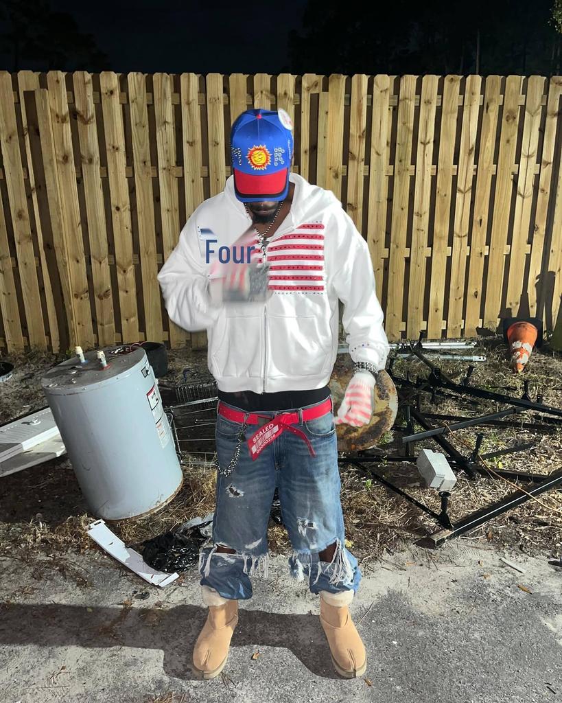 Retro Y2K Street Style Men's Embroidered Zip-Up Hoodie Jacket