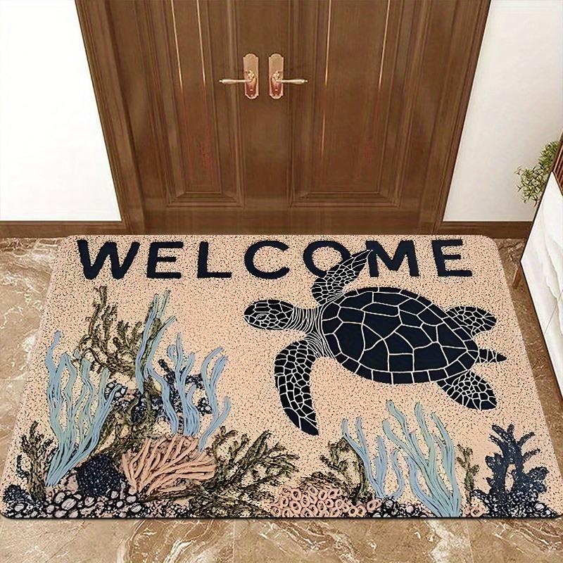 Welcome Doormat Non-Slip Absorbent Doormat Suitable Laundry Room Bedroom Bottom Carpet St Patrick'S Day Mother'S Day Easter Gift