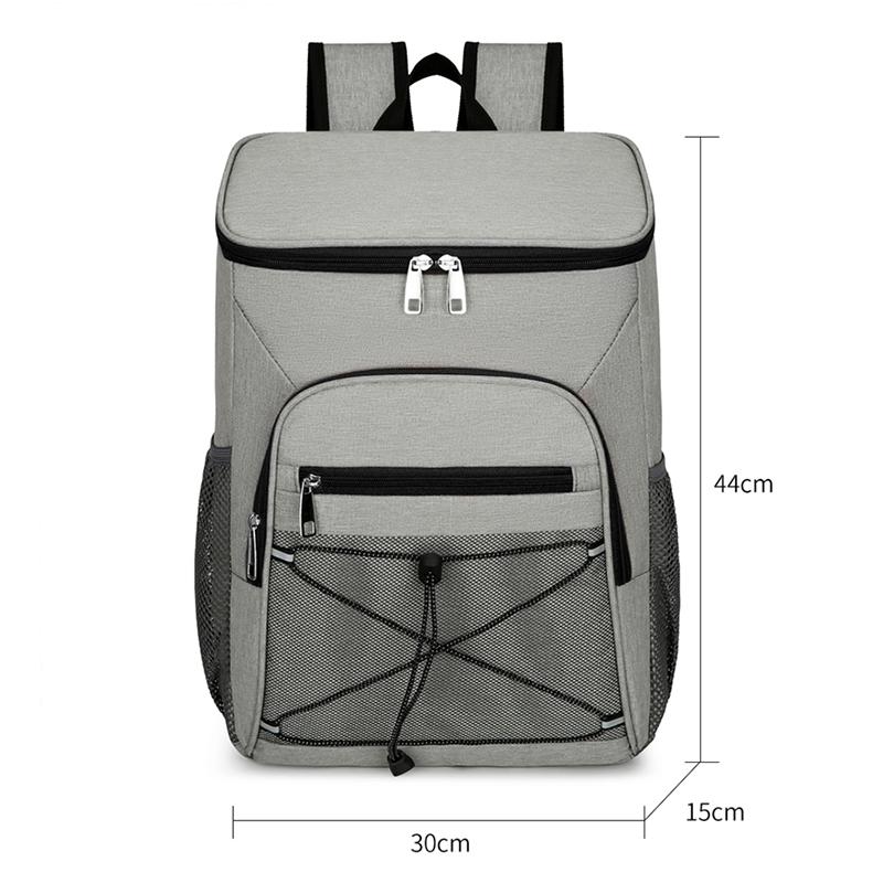 Plecak termiczny o dużej pojemności, szczelny, przenośny, odpowiedni do szkoły, na kemping, piknik, na plażę, artykuły kuchenne