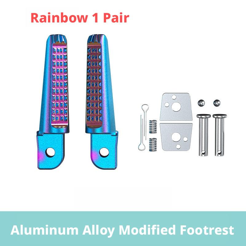 

1 Pair Foot Peg Aluminum Alloy Rear Foot Rider Rests Motorcycle Rear Footrests For Honda 150 CB190R Parts різнокольоровий