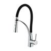 Kitchen Faucet Swivel Pull Down Black Hose Kitchen Sink Faucet Sink Tap Mounted Deck Bathroom Hot And Cold Water
