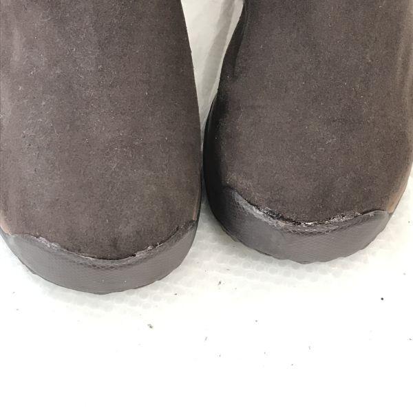 NIKE 08 Chukka Moc Boots 7YW 25cm Brown 333689-221(USED)