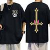 Anime Hunter X Hunter Kurapika Manga T Shirts Men's Women Harajuku T-shirt Oversized S Streetw