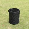 10 Gallon Camping Trash Can, Collapsible, Pop Up Trash Can for Camping, Travel, Outdoor,Home,Black Color