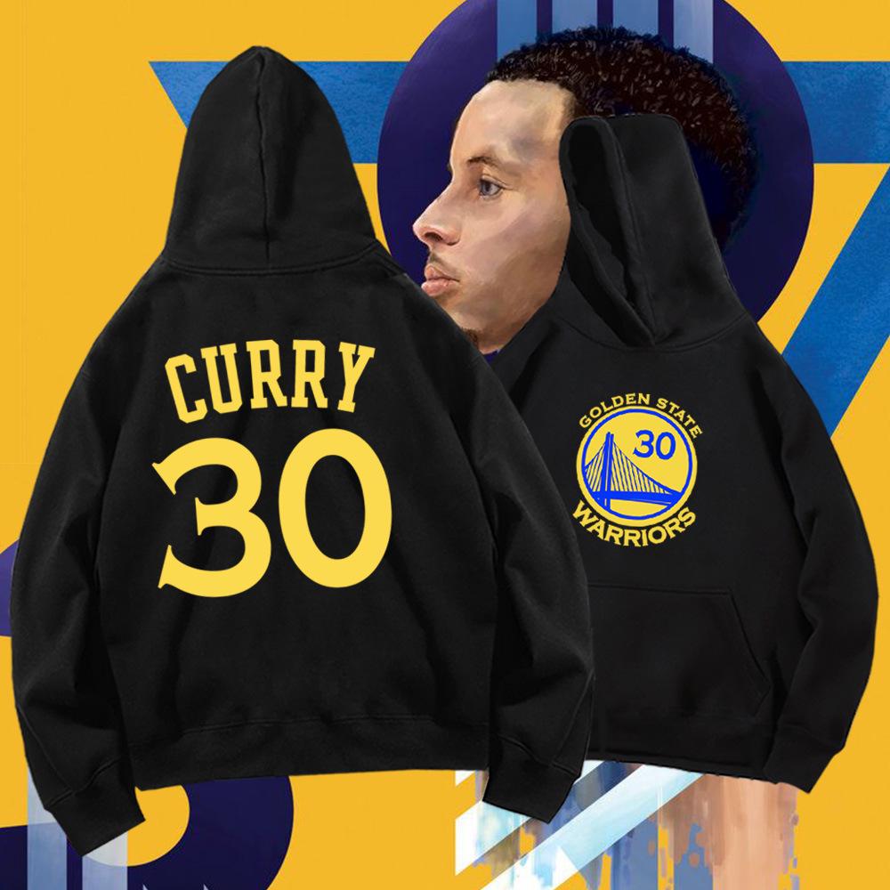 Warriors Curry #30 Hoodie - Spring/Autumn Casual Basketball Training Jacket