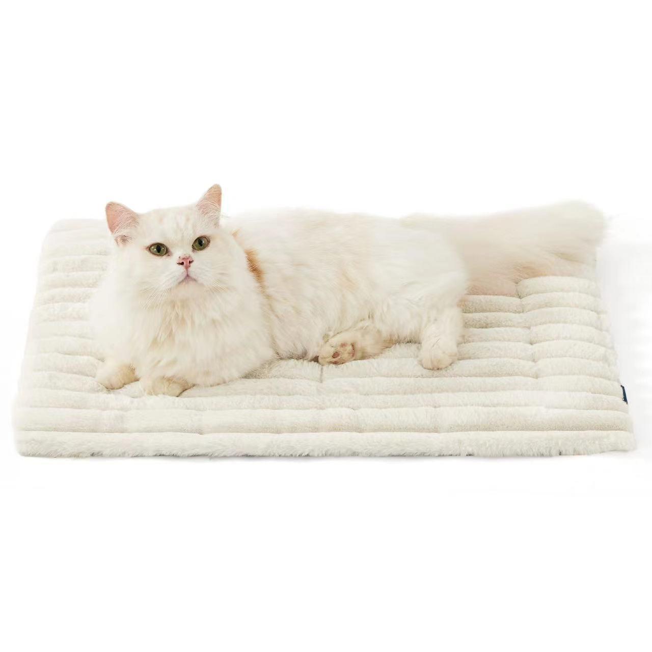 

Warm Rabbit Fur Pet Mat for Cats & Dogs - In Stock Small 61x45 cm
