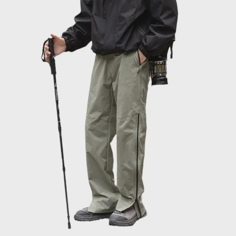 Unisexové rychleschnoucí větruodolné turistické kalhoty na jaro/podzim
