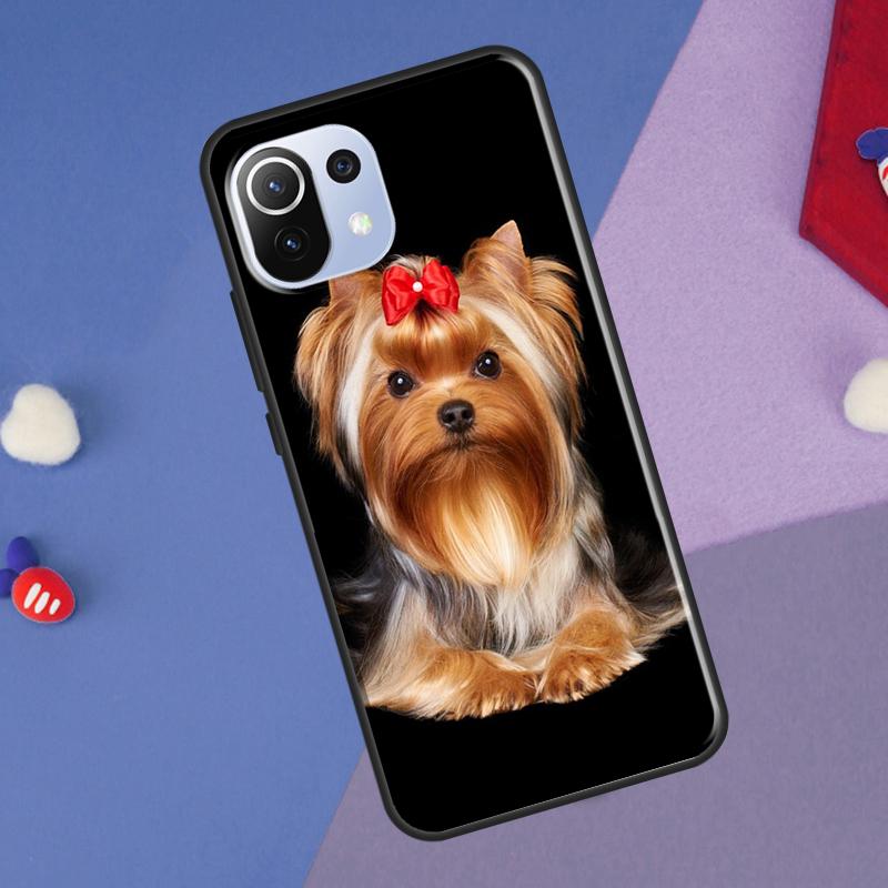 Yorkshire Terrier Dog Cover For Xiaomi 13 14 Ultra 11T 12T 13T 14T Pro POCO X7 Pro X3 X5 F3 F5 F6 M6 X6 Pro Case