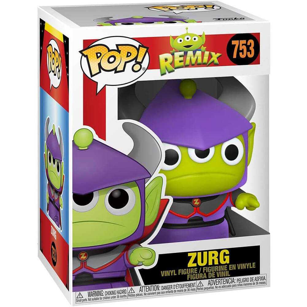 

Pixar Alien Remix Zurg Pop! винил
