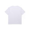 Li Ning Sports Fashion Series Logo Print Round Neck Casual T-Shirt Drop Shoulder Men Tops White AHSR543-6