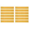 Multifunction 12Pcs Zero Gapwoodworking Tape,For More Accurate Cuts On Miter Saw, Zero Clearance Insert For Positioning Wood Cut