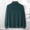 MONTAGUT Herren Stehkragen Doppelseitiges Fleece Sweatshirt