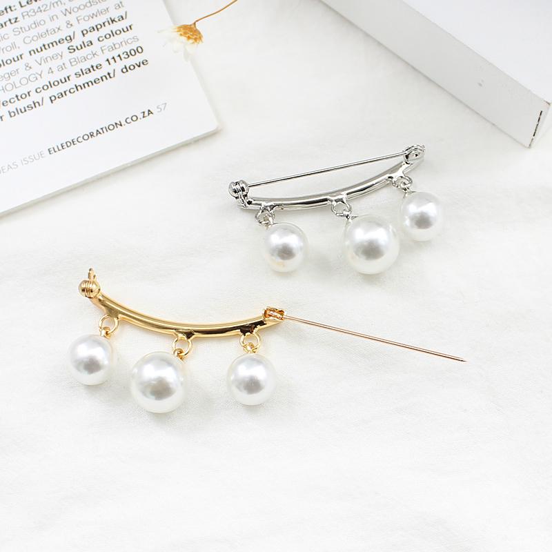 Fixed Straps Anti Slip Pin Simple Brooch Women's Accessories Cardigan Anti Wearing Pins