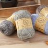 Cloud Makeup Cotton Wool Color Dot Spray Wool Yarn Hand-Woven Scarf Sweater Thread Wool Cotton Thread Blend