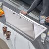 24"x20"x15" Drop In Ice Chest Ice Cooler Ice Bin Stainless Steel w/Cover