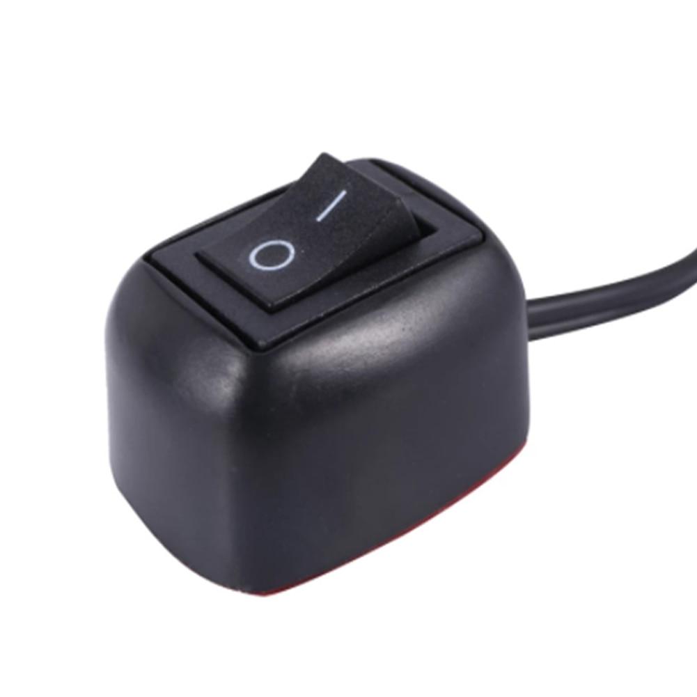1 interruptor GM tipo palanca, con cable de 23.6 in CC 12 V, para lámpara antiniebla, lámpara de neón YSXX