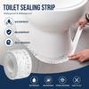 1 Roll of Waterproof and Mold Proof Toilet Sealing Strip, Kitchen Bathroom Self-adhesive Sealing Tape, Bathroom Waterproof Tape