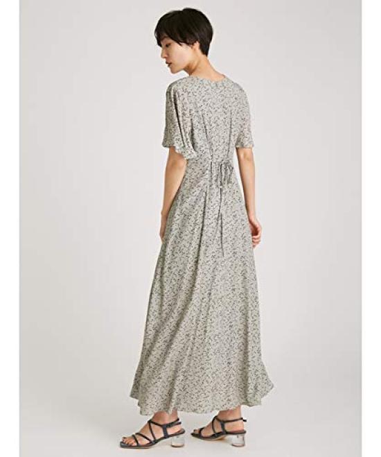 FRAY Print Flare MNT 1 I.D. Women's Cache-Coeur Dress, FWFO211901,
