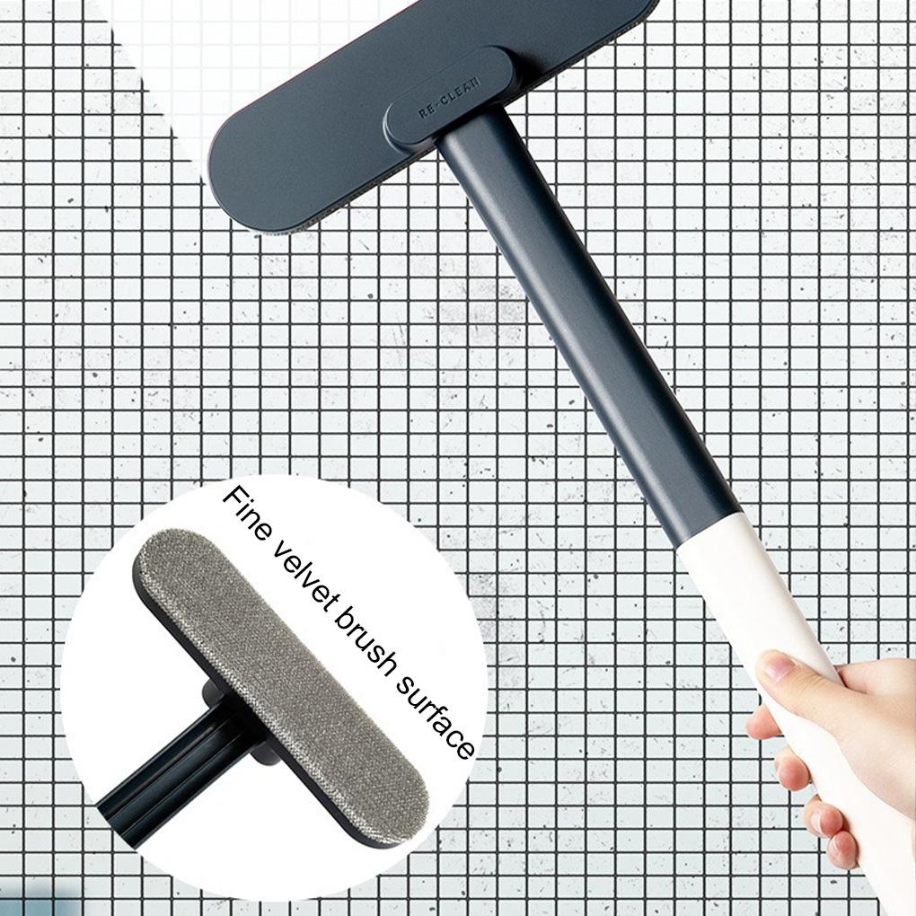 Window Screen Cleaning Brush Wet Dry Dust Dirt Debris Scraper Plastic Hotel Mirror Wiper Scraping Tools Accessories