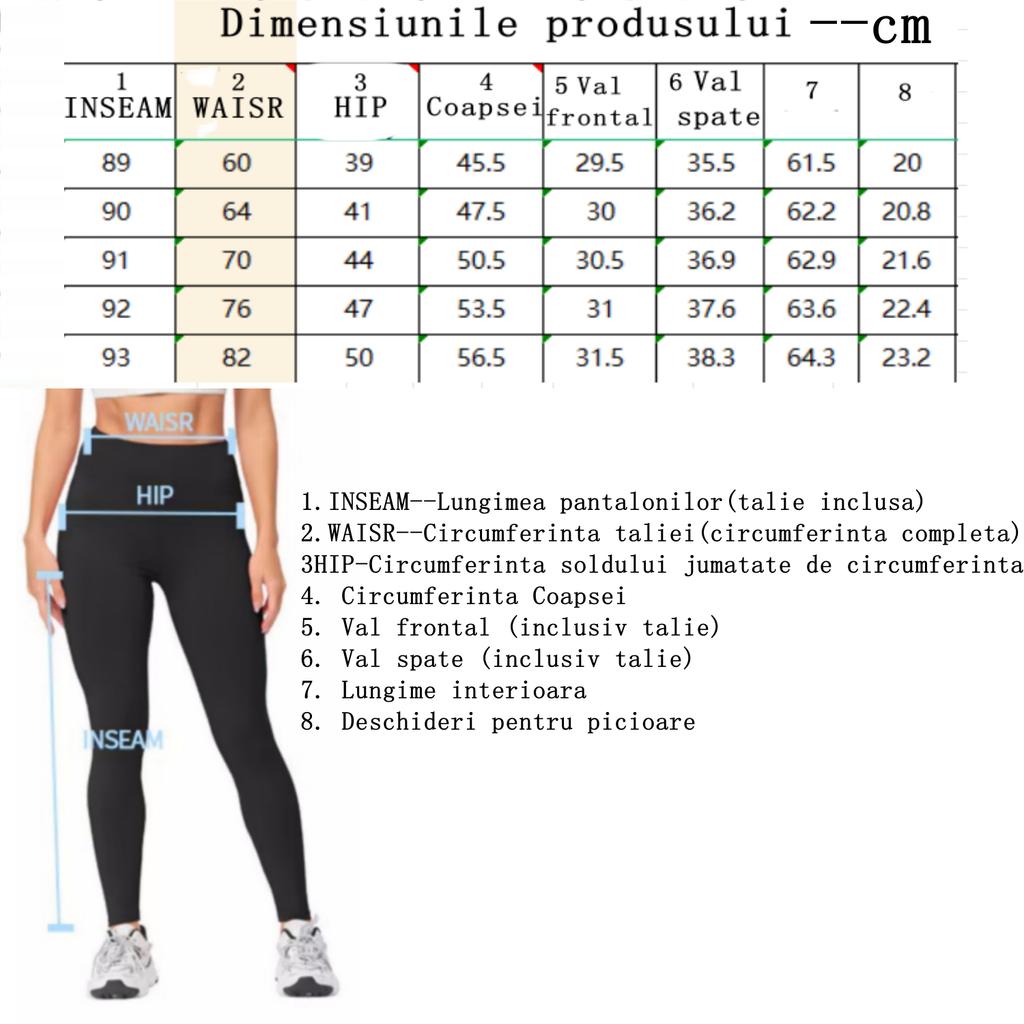 Women's High Waist Yoga Pants with Tummy Control, Push Up Effect, Hidden Waist Pocket, for Fitness, Yoga, Running, Black, Size S