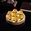 Anime Naruto Night Light Writes Wheel Eye Crystal Ball Sasuke Desktop Decor Ornaments Led Night Lamp Home Atmosphere Lights
